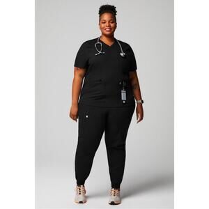 NWT Fabletics Scrub Set Mode Scrub Top/On-Call Joggers Womens 2X READ